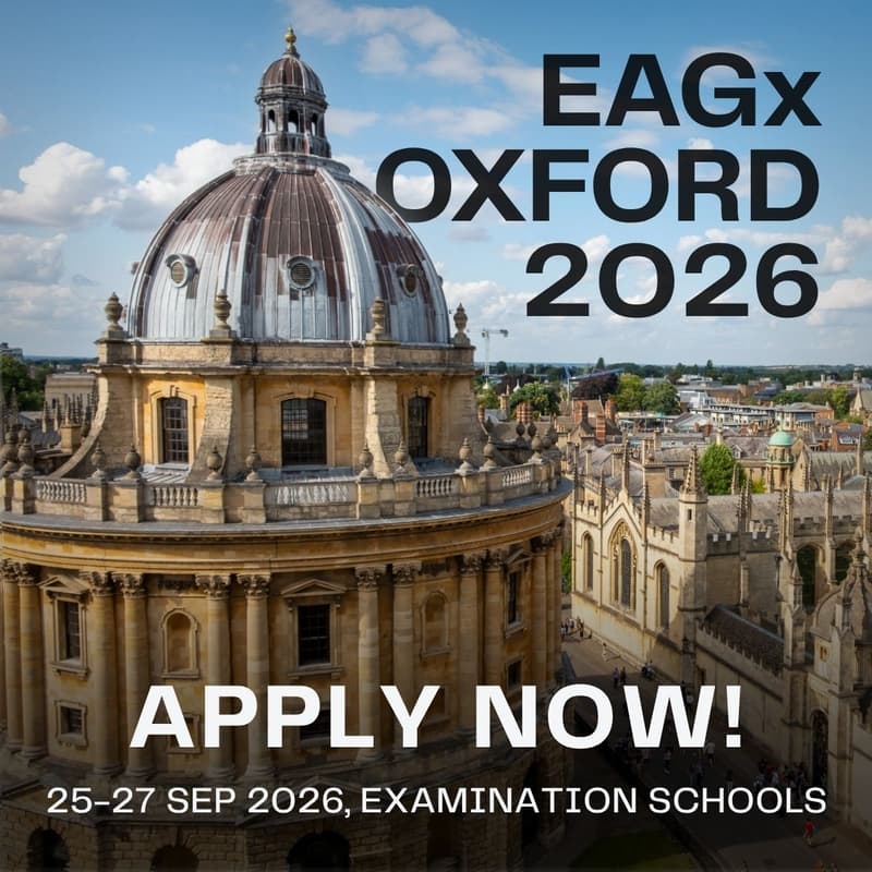 Cover Image for EAGx Oxford: Information and Office Hours
