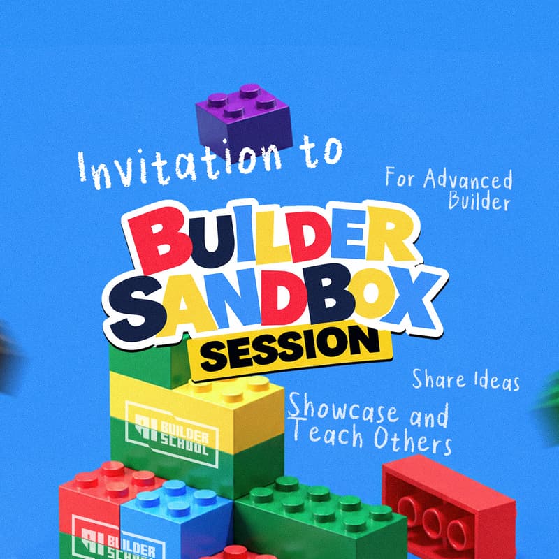 Cover Image for Builder Sandbox Session