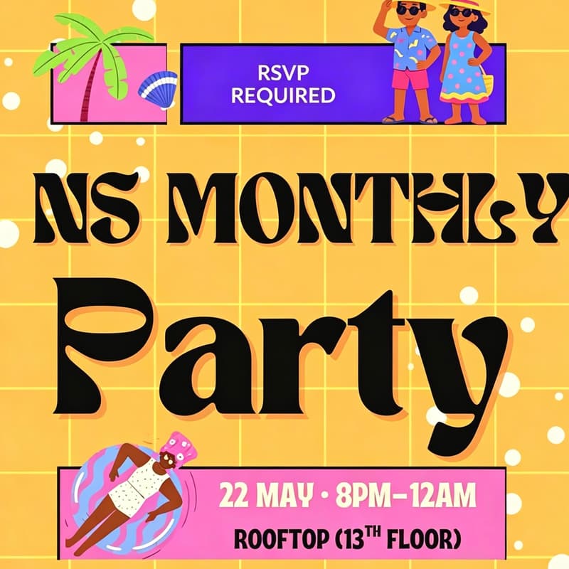 Cover Image for NS May Community Party — Colour Clash 🎨
