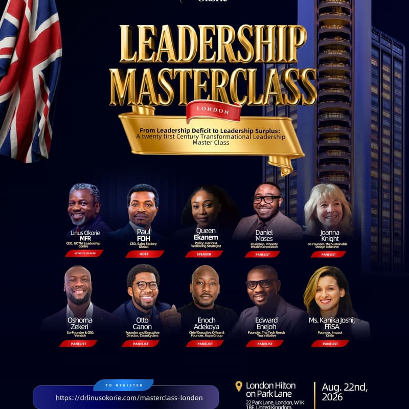Cover Image for Leadership Masterclass London