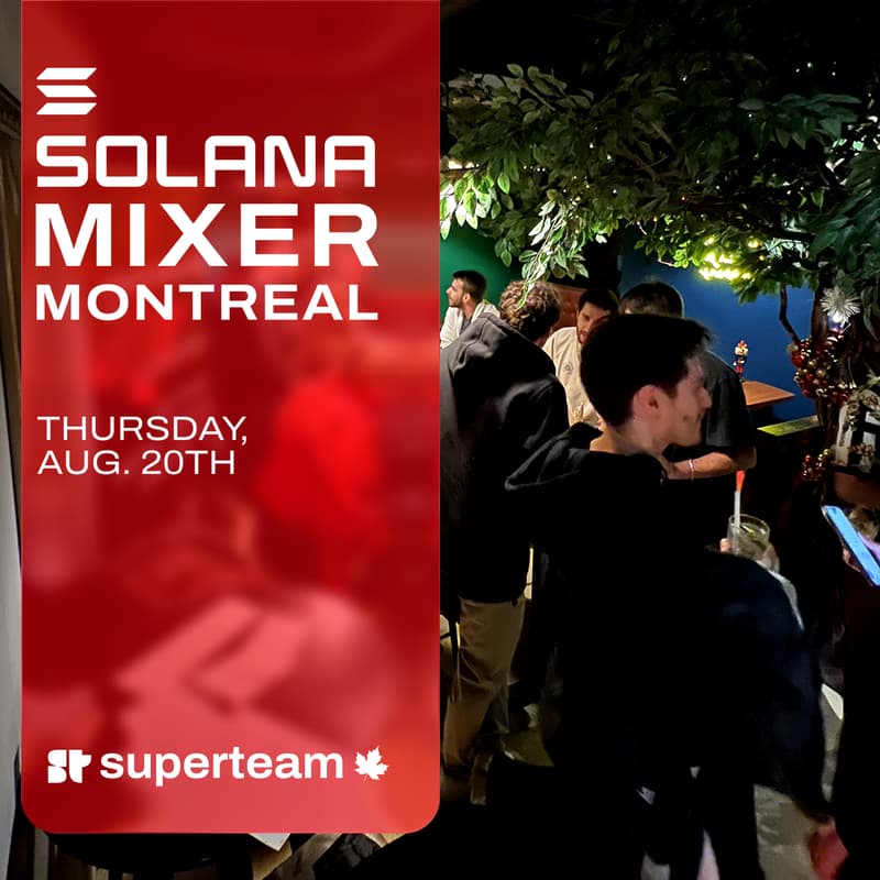 Cover Image for Solana Mixer Montreal