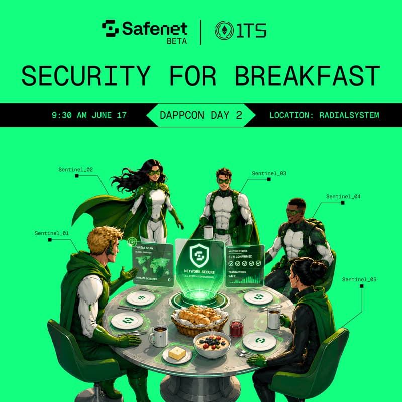 Cover Image for Security for Breakfast: Private Event co-hosted by Safe + EF 1TS
