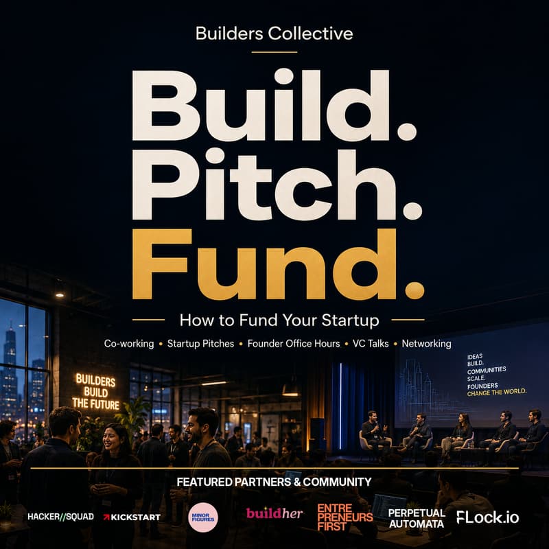 Cover Image for Build. Pitch. Fund. - Startup Funding Event - London
