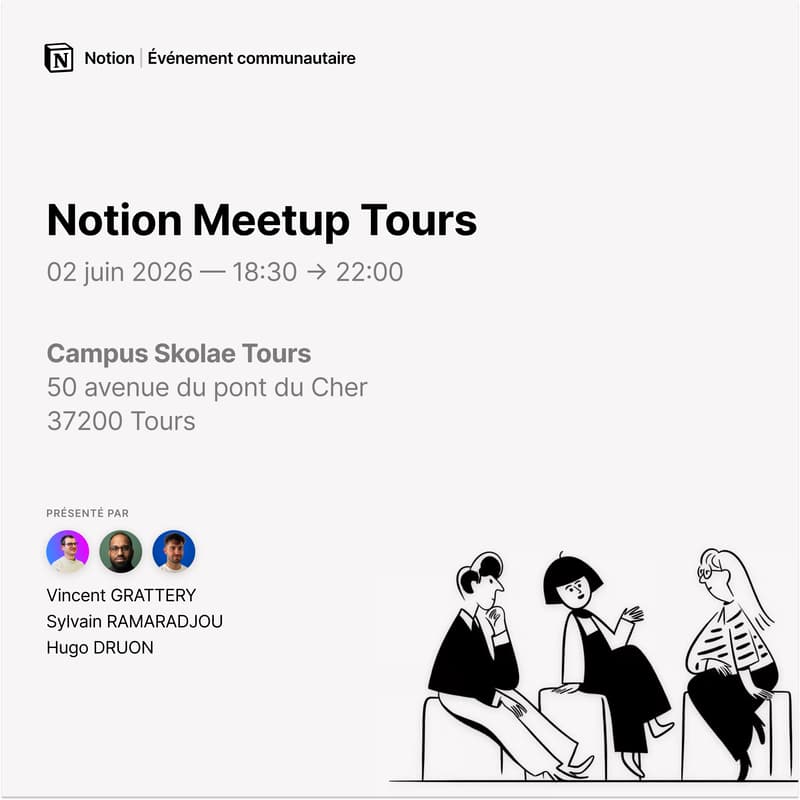 Cover Image for Meetup Notion X Skolae Tours #1