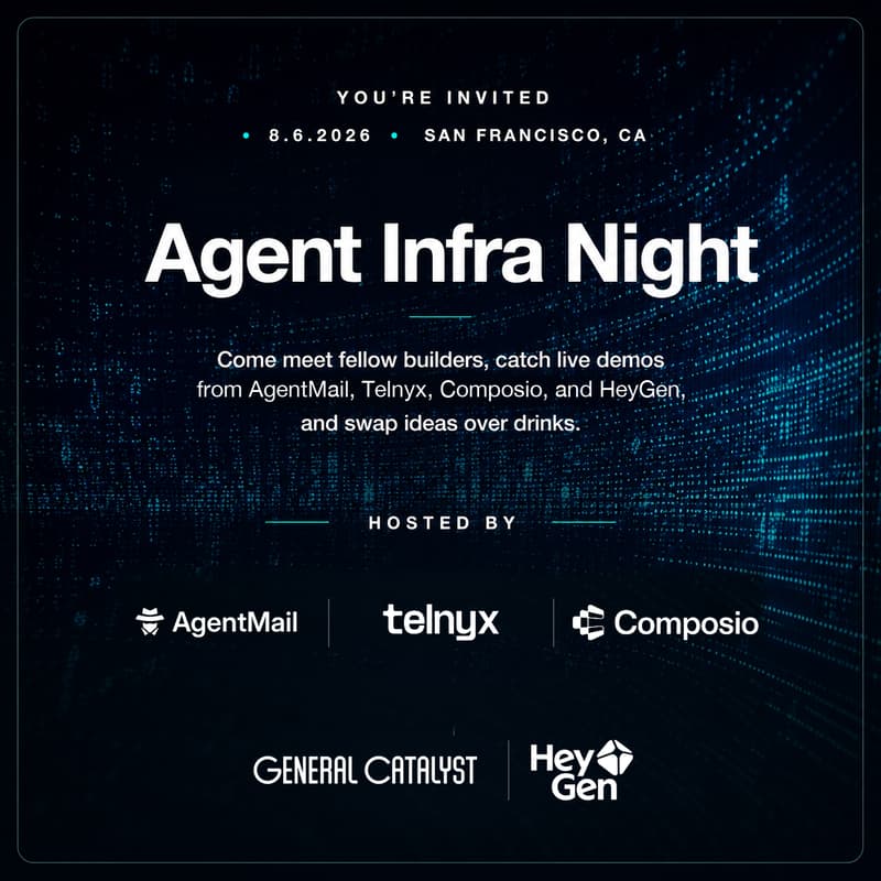Cover Image for Agent Infra Night