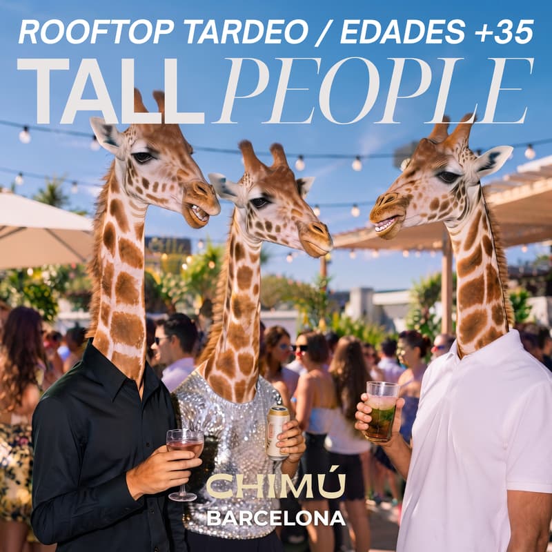Cover Image for Tall People Rooftop Tardeo (35+)