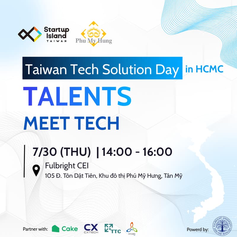 Cover Image for TAIWAN Tech Solution Day: Talents Meet Tech