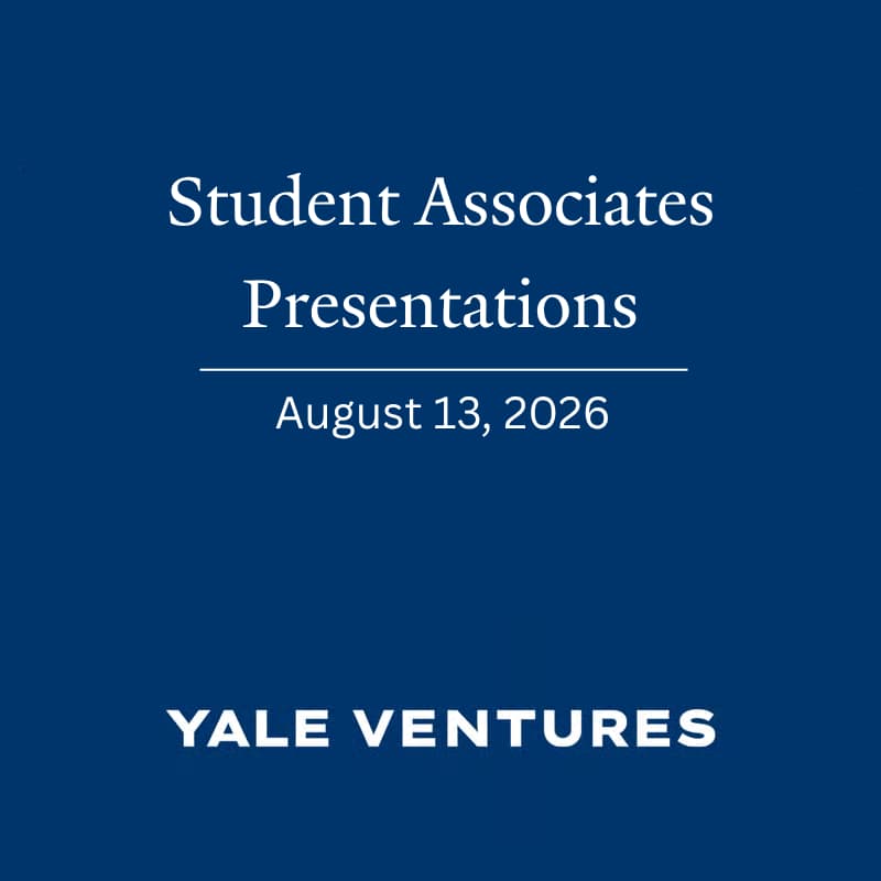 Cover Image for Student Associates: Final Presentations