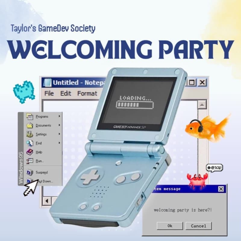 Cover Image for Taylor's gameDev society welcome party