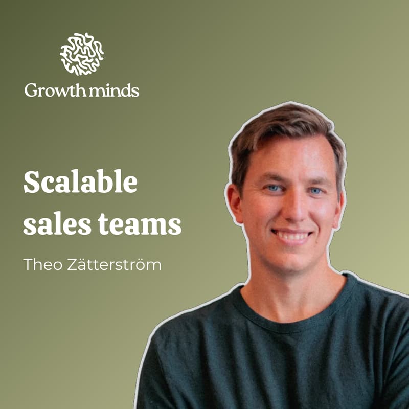 Cover Image for Theo Zätterström: From founder-led sales to a scalable sales team