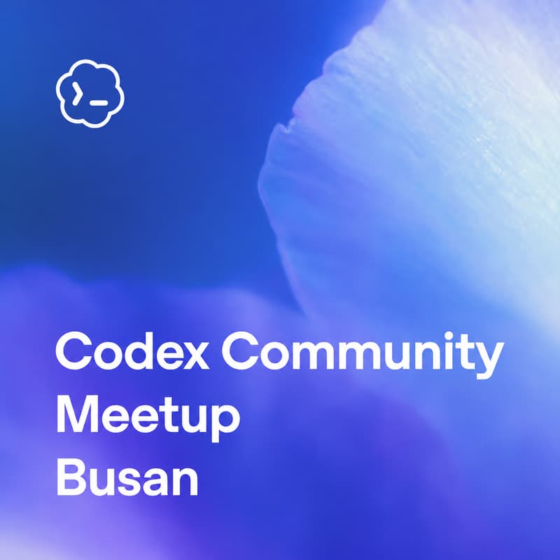 Cover Image for Codex Community 부산 미니 랄프톤 - Build with Codex Goal 🌊