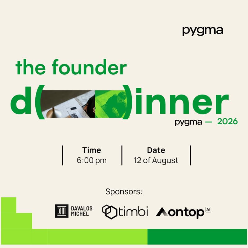 Cover Image for The founder Dinner Series by Pygma, Timbi, OnTop & Davalos Michel