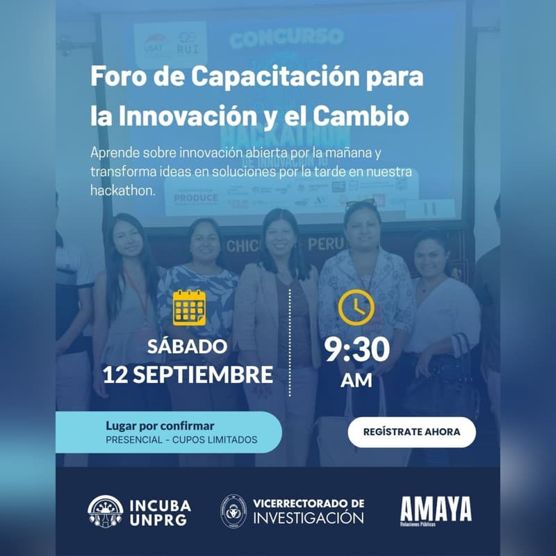Cover Image for Foro de Capacitación Para la Innovación y el Cambio