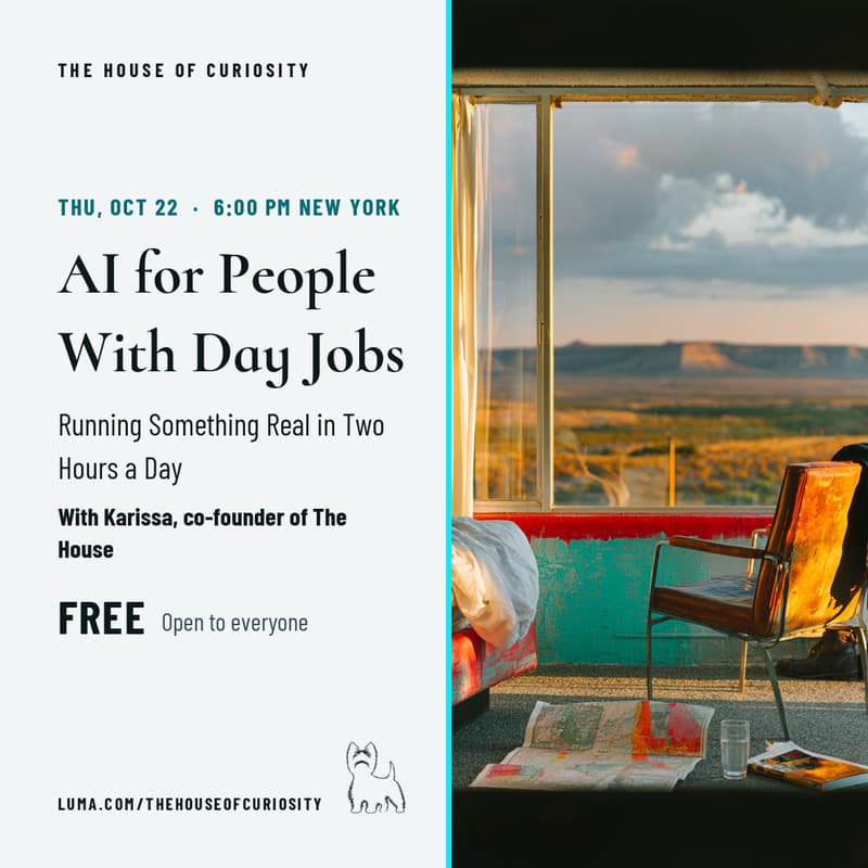 Cover Image for AI for People With Day Jobs: Running Something Real in Two Hours a Day