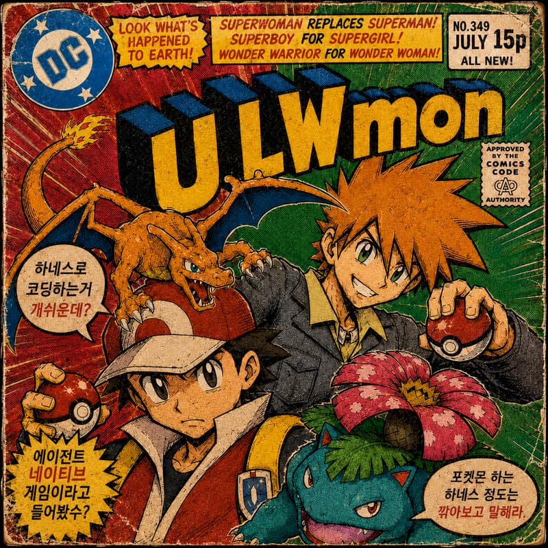Cover Image for ULWmon : 최고의 포켓몬 트레이너는 어떤 하네스인가?