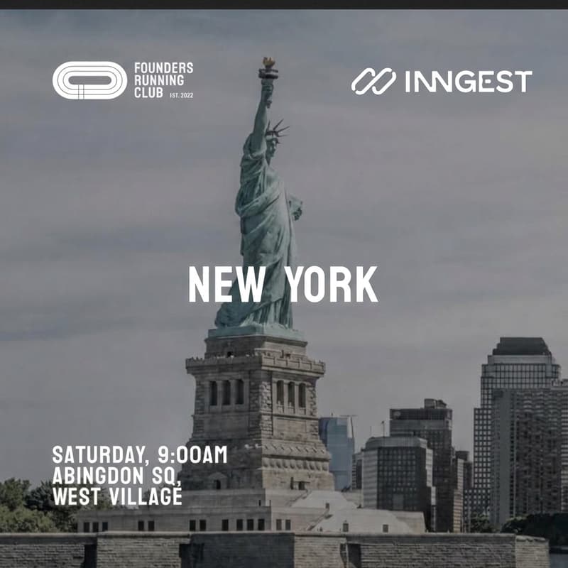 Cover Image for Founders Running Club x Inngest: Morning 5K, Coffee & Swag!