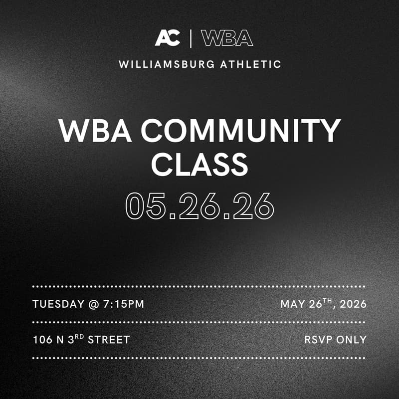 Cover Image for WBA Community Class