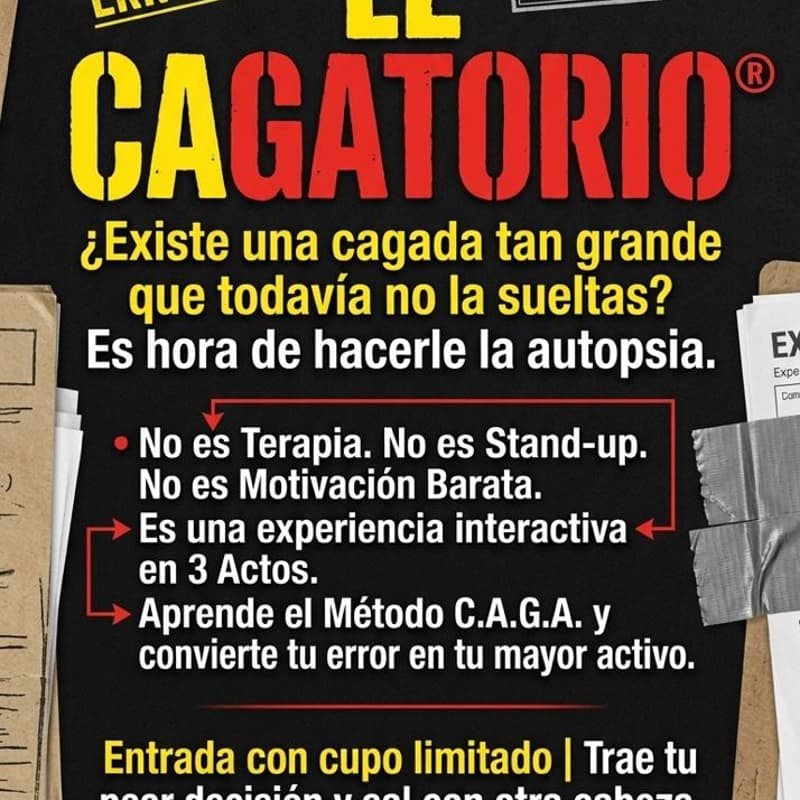 Cover Image for "Cagatorio" - Laboratorio de errores
