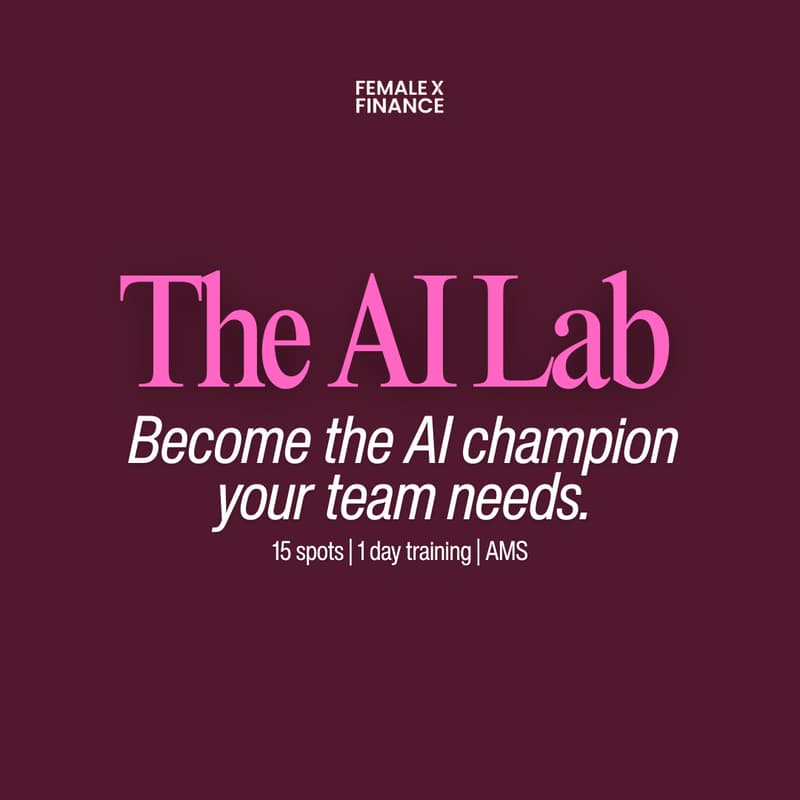 Cover Image for The AI Lab - 1 day course for finance & consulting professionals
