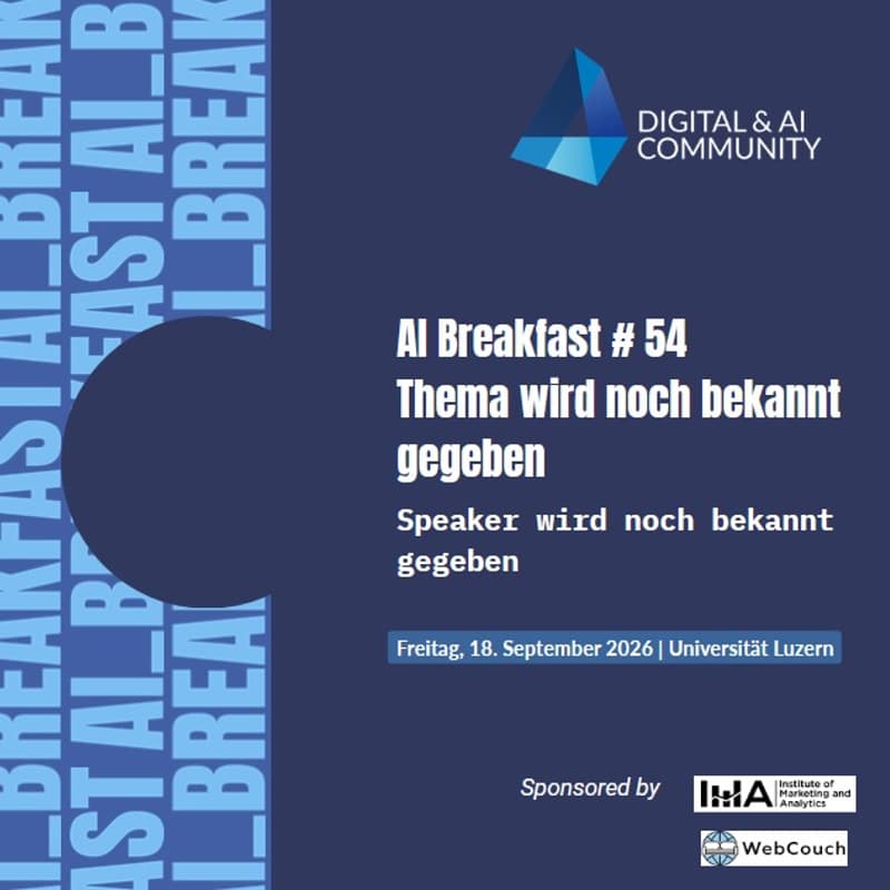 Cover Image for AI Breakfast #54 (Luzern)