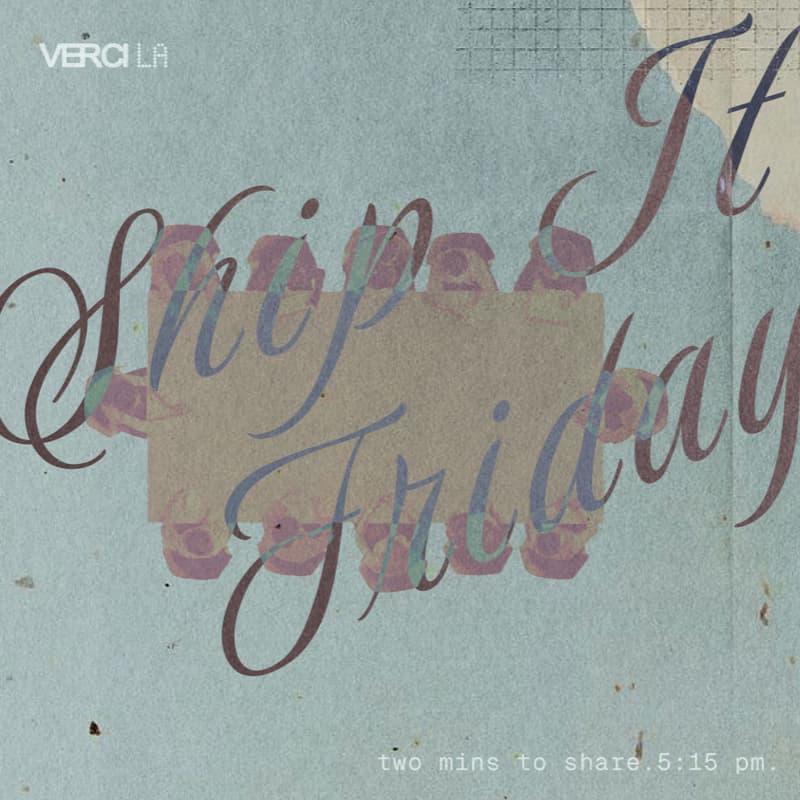 Cover Image for Ship-It Friday!