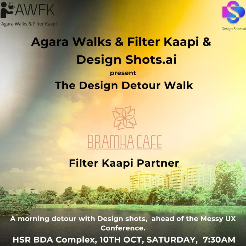 Cover Image for AWFK & DesignShots.ai - The Design Detour Walk