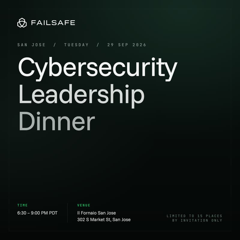 Cover Image for San Jose Cybersecurity Leadership Dinner