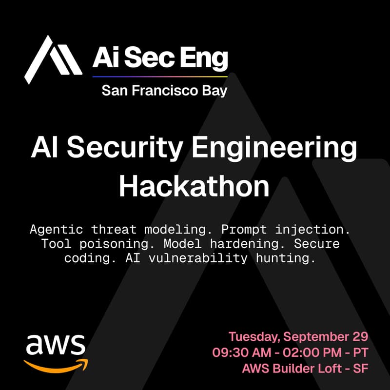 Cover Image for AI Security Engineering Hackathon