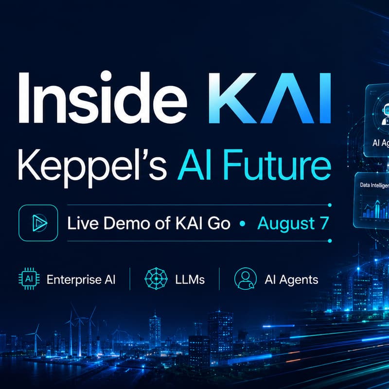 Cover Image for Inside KAI: How Keppel Is Building the Agentic Enterprise