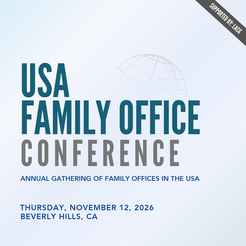 Cover Image for November 12: Global Family Office Conference