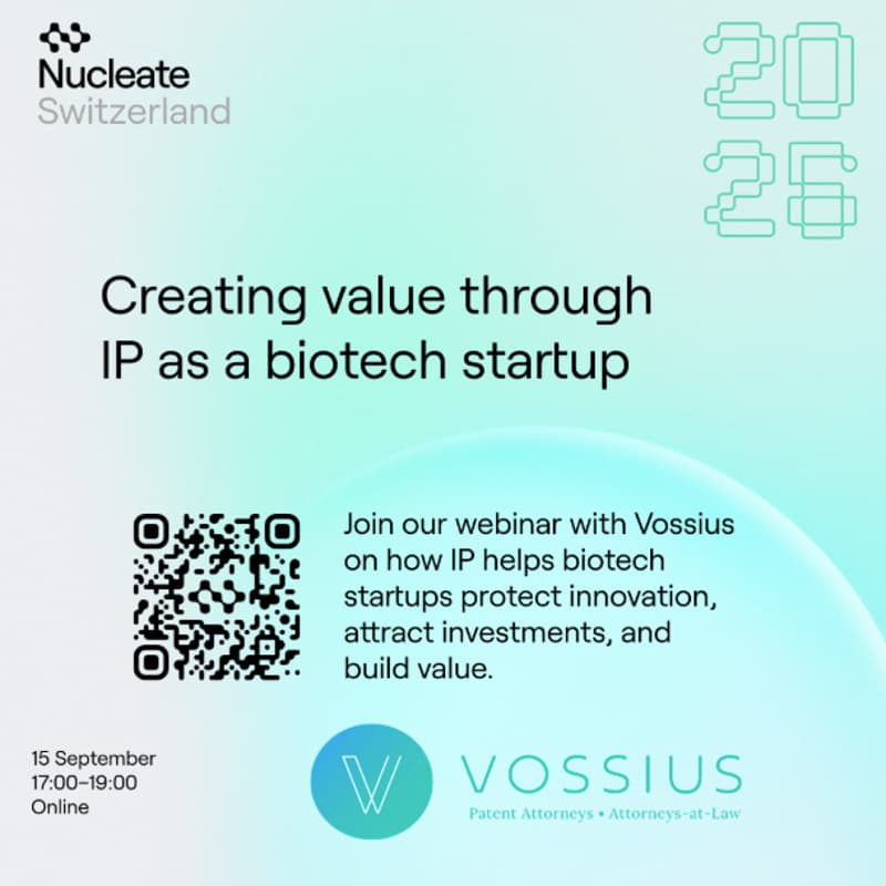 Cover Image for Creating value through IP as a biotech startup, with Vossius.