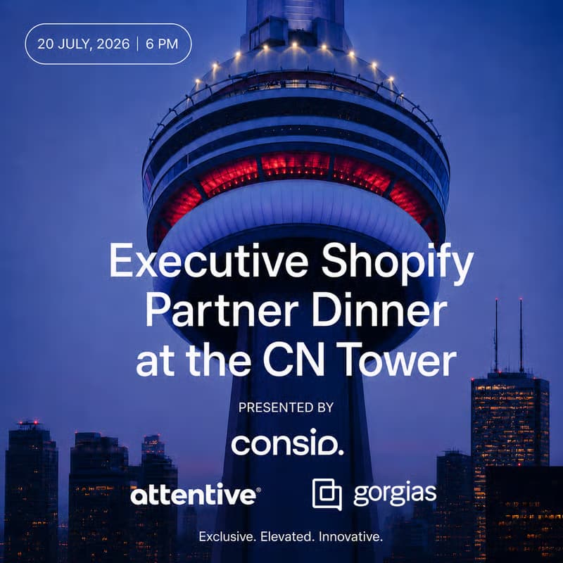 Cover Image for Executive Shopify Partner Dinner - CN Tower