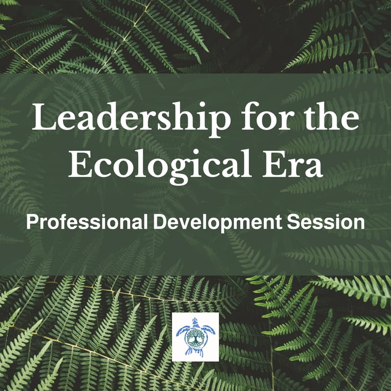 Cover Image for Leadership for the Ecological Era