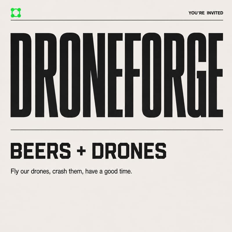 Cover Image for Droneforge | Beers And Drones