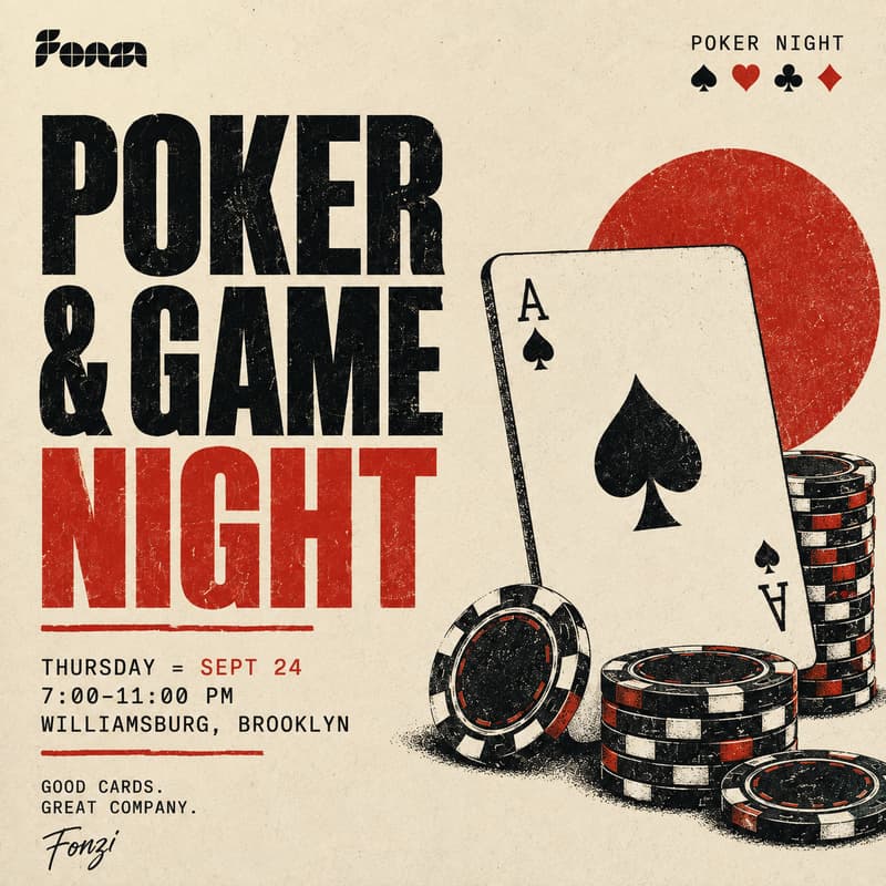 Cover Image for AI Engineers: Poker & Game Night