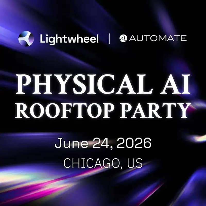 Cover Image for Lightwheel Physical AI Rooftop Party @ Automate 2026