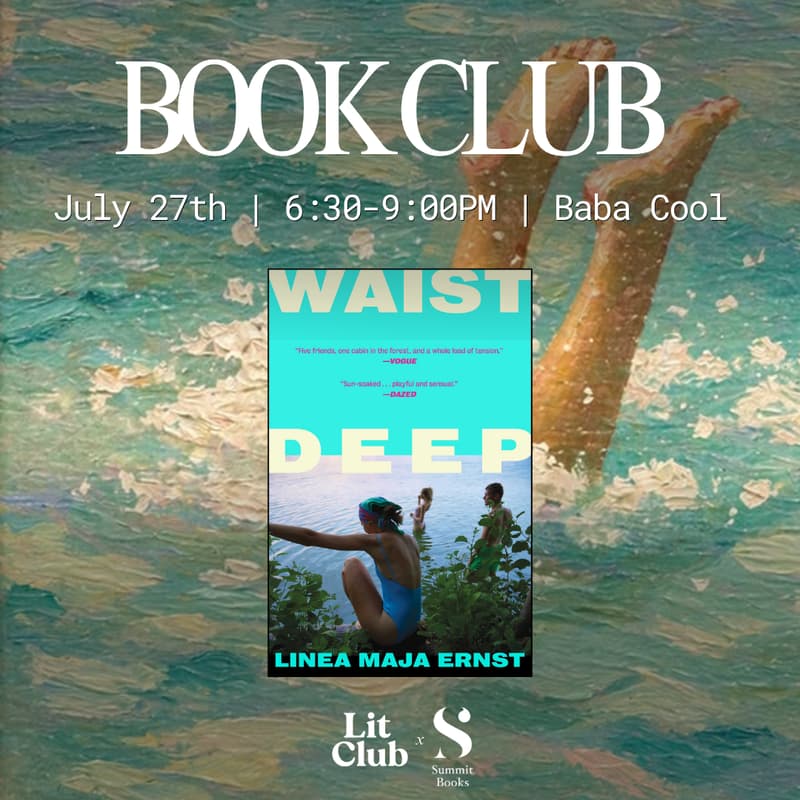 Cover Image for Book Club: Waist Deep by Linea Maja Ernst