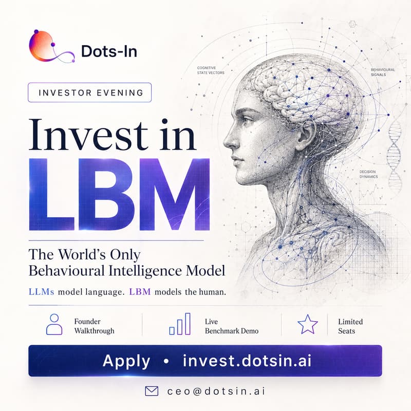 Cover Image for Invest In LBM- The World's Only Behavioural Intelligence Model