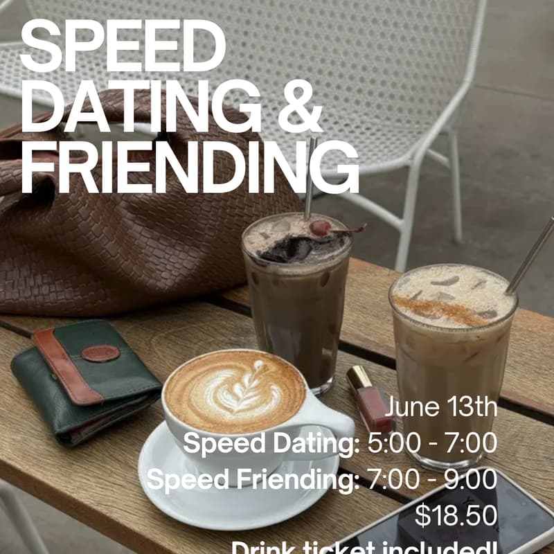 Cover Image for SOLO Speed Dating & Speed Friending