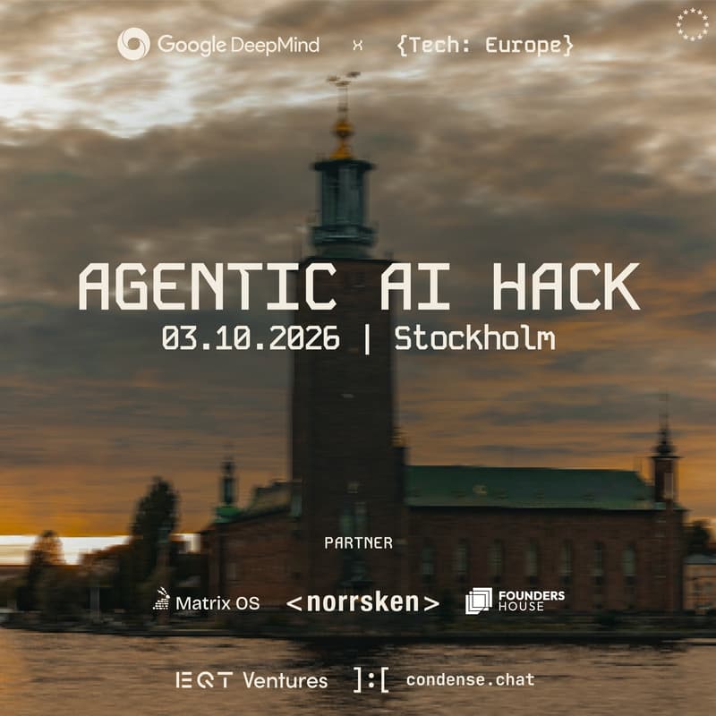 Cover Image for {Tech: Europe} Agentic AI Hack
