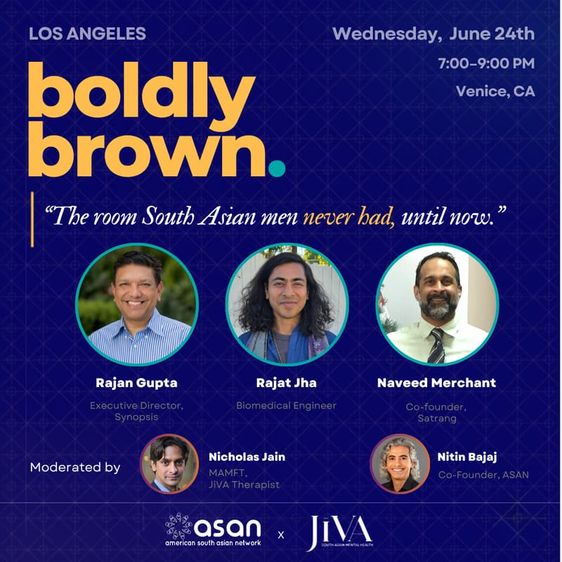 Cover Image for Boldly Brown: A Conversation for South Asian Men