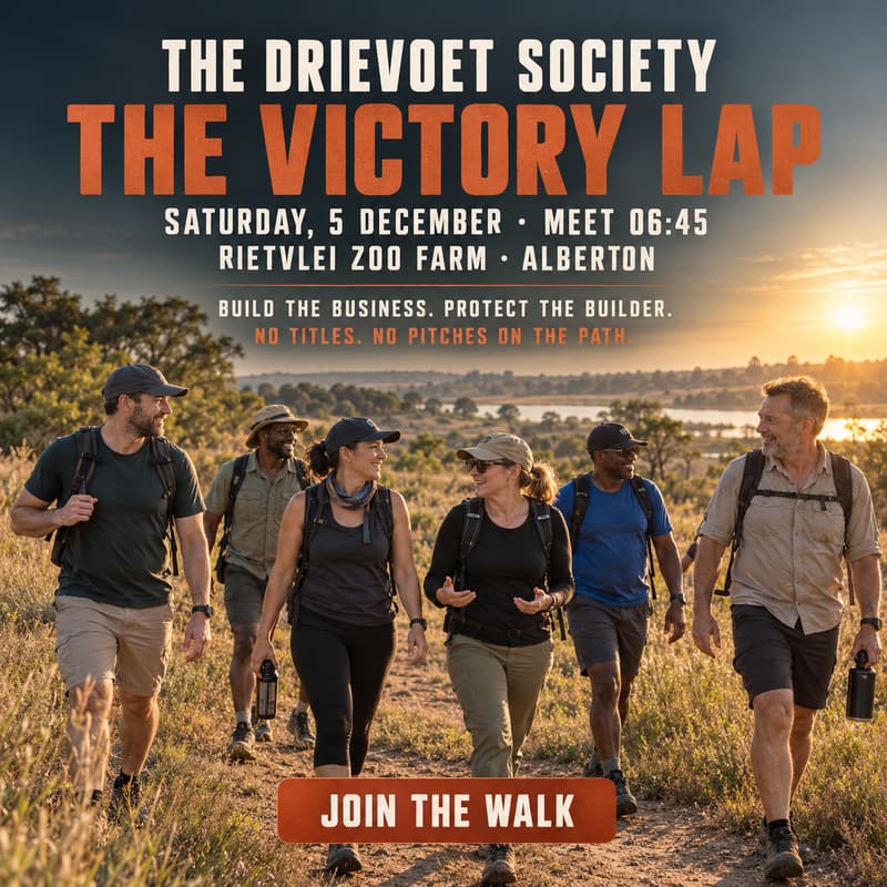 Cover Image for The Victory Lap | Rietvlei Zoo Farm