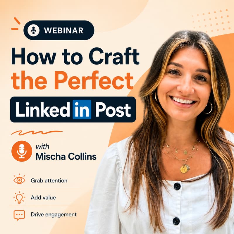 Cover Image for How to Craft the Perfect LinkedIn Post - Mischa Collins