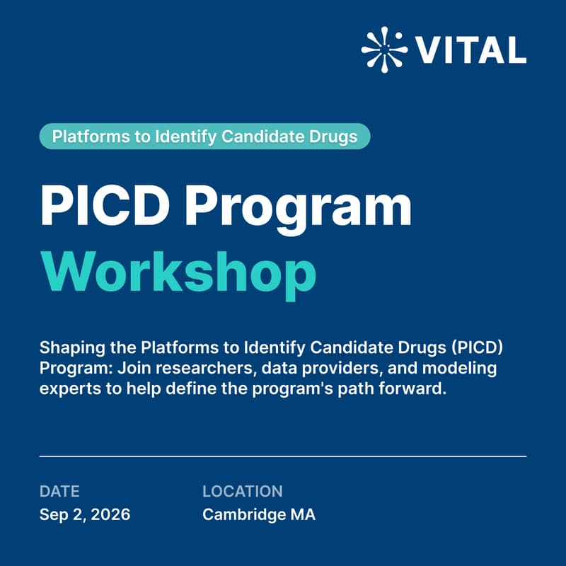 Cover Image for Platforms to Identify Candidate Drugs (PICD) Program Workshop