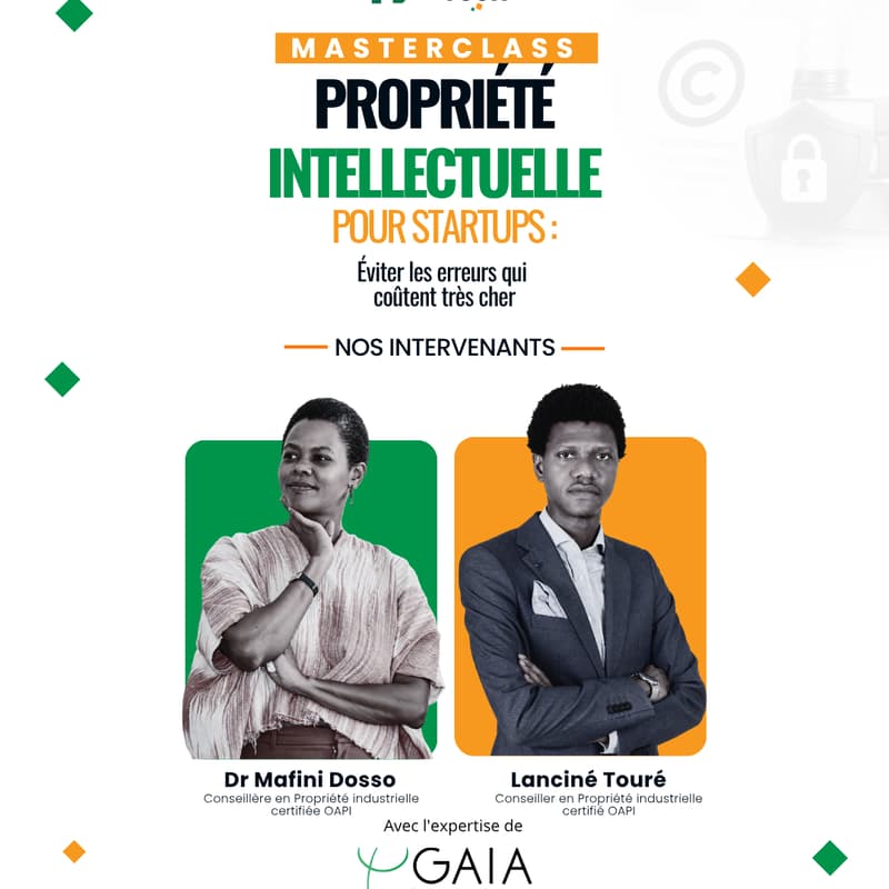 Cover Image for Masterclass VIP : Propriété intellectuelle pour startups