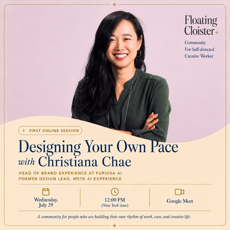 Cover Image for Designing Your Own Pace: An Online Session with Christiana S. Chae