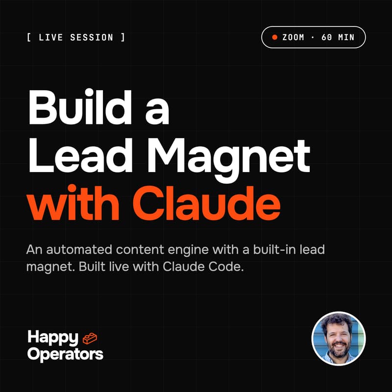Cover Image for Build a Lead Strategy Magnet with Claude