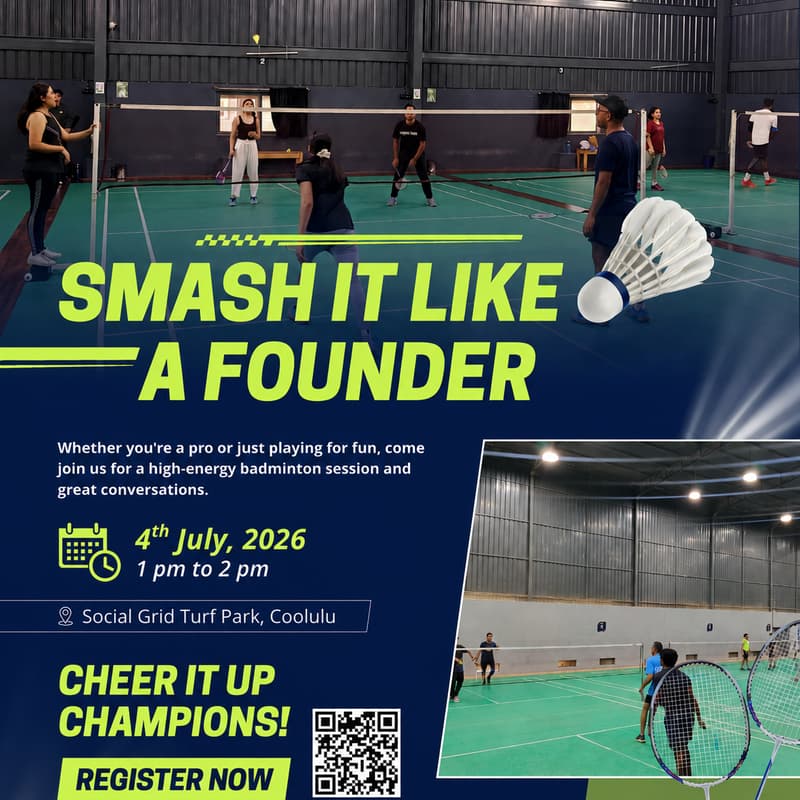 Cover Image for Smash it like a Founder
