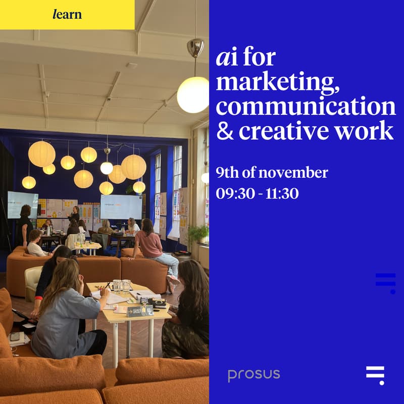 Cover Image for AI Morning: AI for Marketing, Communication & Creative Work