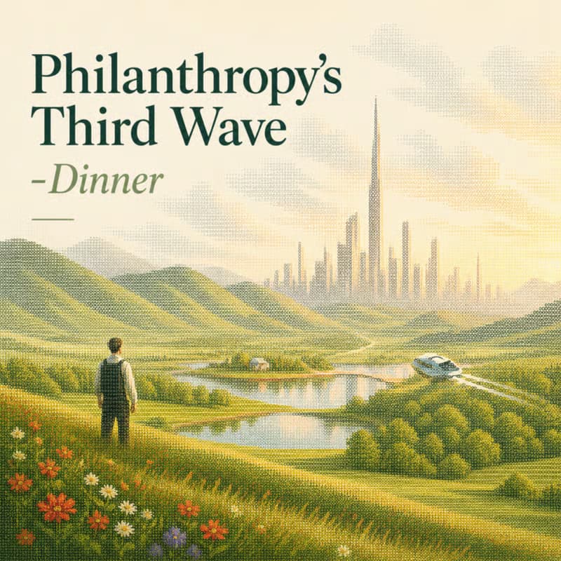 Cover Image for third wave of philanthropy -dinner